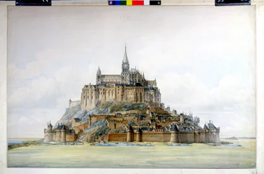 Project for Restoration of Mont Saint-Michel (south side)